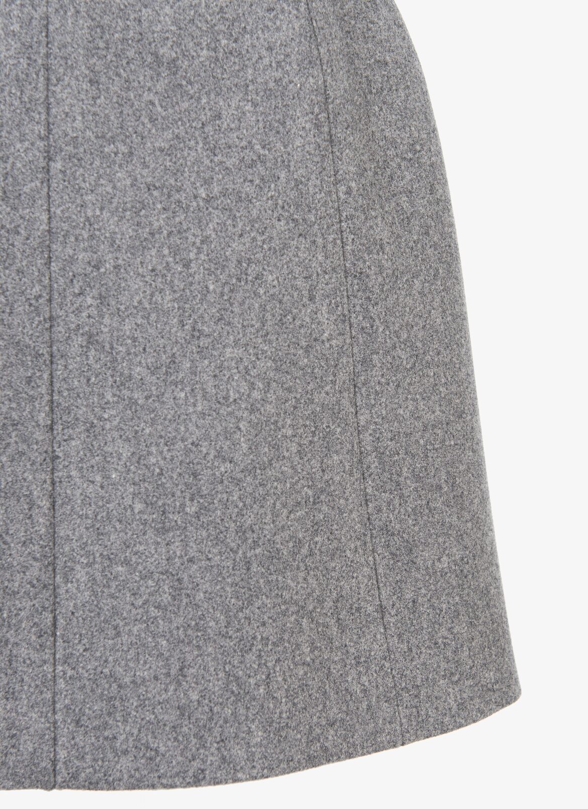 MINI SKIRT DRAP VIF GREY ALAÏA GRAY MINI SKIRT DRAP VIF GREY